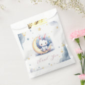 niedlicher Hase auf dem Mond Geschenktütchen (Versiegelt)