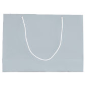 niedlicher Hase auf dem Mond Große Geschenktüte (Rückseite)