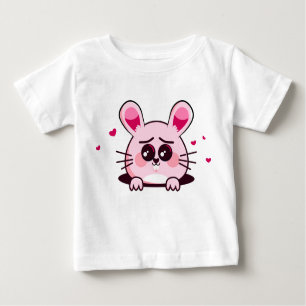 Niedlicher Hase Baby T-shirt