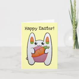 Niedlicher Hase - Happy Oaster Card Karte
