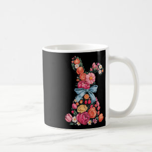 Niedlicher Hase Koketter Bogen Ostertag Kaninchen Kaffeetasse