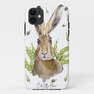 Niedlicher Hasen mit Apfelkuchen und Pilzgerichten Case-Mate iPhone Hülle