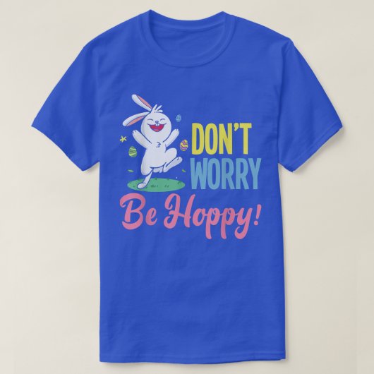 Niedlicher Hasen Ostern T - Shirt (Design vorne)