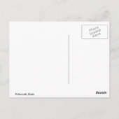 Niedlicher Hasenhahn Postkarte (Rückseite)