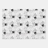 Niedlicher Hasenwurst Geschenkpapier Set (Vorderseite 2)