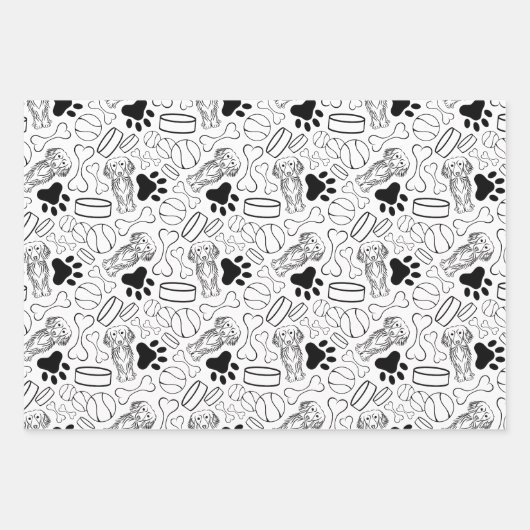 Niedlicher Hasenwurst Geschenkpapier Set (Vorderseite 2)