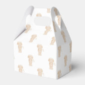 Niedlicher Hasenwurst Geschenkschachtel (Rückseite)