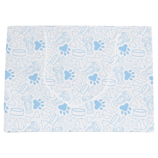 Niedlicher Hasenwurst Große Geschenktüte (Vorderseite)