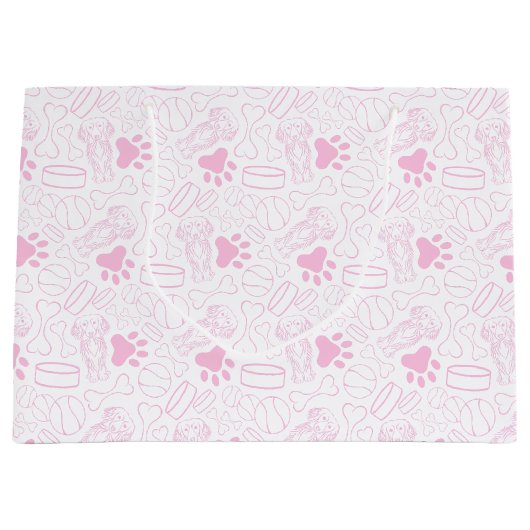 Niedlicher Hasenwurst Große Geschenktüte (Vorderseite)