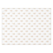 Niedlicher Hasenwurst Tischdecke (Vorderseite (Horizontal))