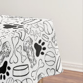 Niedlicher Hasenwurst Tischdecke (Beispiel)