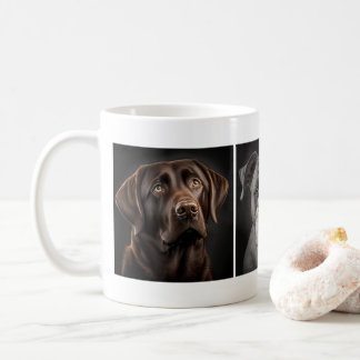 Niedlicher Haustier Hund 3 Foto kundenspezifisch Kaffeetasse