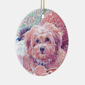 Niedlicher Havapookie Weihnachtsschmuck (Rechts)