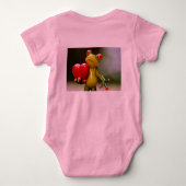 Niedlicher Heirat-Antrag Baby Strampler (Rückseite)