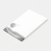 Niedlicher Heißluft-Ballon-Löwenzahn-Samen-Schlag Post-it Klebezettel (angewinkelt)