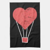 Niedlicher Heißluftballon Geschirrtuch (Vertikal)
