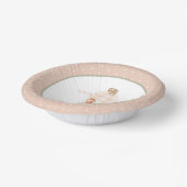 Niedlicher Heißluftballon Giraffe Zebra 1. Geburts Pappteller (Gewinkelt)