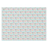 Niedlicher Heißluftballon mit Bärenfarben-Muster Tischdecke (Vorderseite (Horizontal))