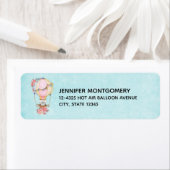 Niedlicher Heißluftballon mit Bärenwasser (Insitu)