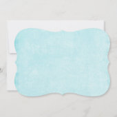 Niedlicher Heißluftballon mit Bärenwasser Geburtst Save The Date (Rückseite)