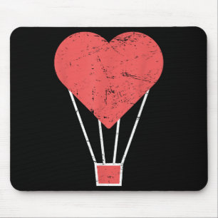 Niedlicher Heißluftballon Mousepad