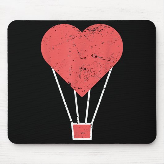 Niedlicher Heißluftballon Mousepad (Vorne)