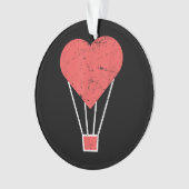 Niedlicher Heißluftballon Ornament (Vorderseite)