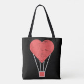 Niedlicher Heißluftballon Tasche (Rückseite)