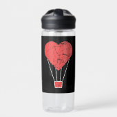 Niedlicher Heißluftballon Trinkflasche (Vorderseite)