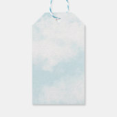 Niedlicher Heißluftballon Vielen Dank Geschenkanhänger (Rückseite)