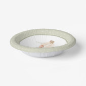 Niedlicher Heißluftballon Zebra Giraffe 1. Geburts Pappteller (Gewinkelt)