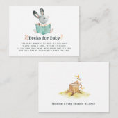 Niedlicher Herbst - Babydusche buchen Begleitkarte (Vorne/Hinten)