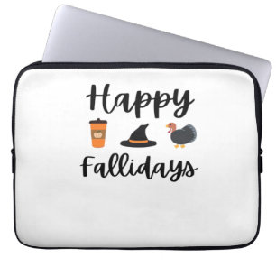 Niedlicher Herbst Herbst Herbst Herbst Girl Ernted Laptopschutzhülle