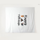 Niedlicher Herbst Herbst Herbst Herbst Girl Ernted Wandteppich (Vorderseite (Horizontal))