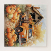 Niedlicher Herbst/Herbstbetrieb Puzzle (Horizontal)