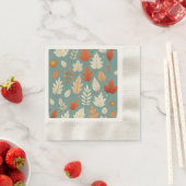 Niedlicher Herbst/Herbstlaub Serviette (Beispiel)