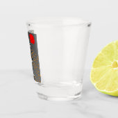 Niedlicher Herbstausgang Winterhundwanderung Schnapsglas (Rechts)