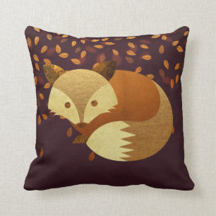 Niedlicher HerbstFox Kissen