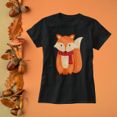Niedlicher Herbstfox T-Shirt