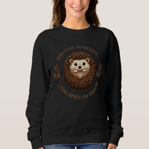 Niedlicher Herbstigel – stachelig und unwiderstehl Sweatshirt
