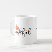 Niedlicher Herbstkürbis zum Herbst Kaffeetasse (Vorderseite Links)