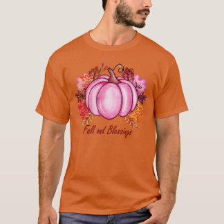 Niedlicher Herbstpumpen T-Shirt