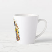 Niedlicher Herbsttruthahn Milchtasse (Rechts)
