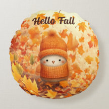 Niedlicher Herbstvogel für Herbst verkleidet