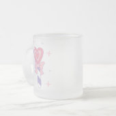 Niedlicher Herz-Lutscher Mattglastasse (Vorderseite Links)