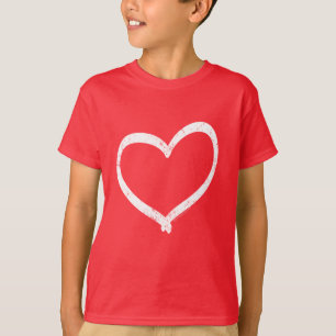 Niedlicher Herz-T - Shirt des Kindervalentines