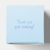 Niedlicher Herzballoons Elephant Blue Baby Boy Dus Geschenkschachtel (Oben)