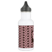 Niedlicher Herzdruck Edelstahlflasche (Links)