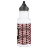 Niedlicher Herzdruck Edelstahlflasche (Rechts)