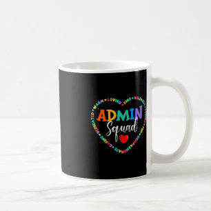 Niedlicher Herzverwaltungsspass Erster Schultag Kaffeetasse